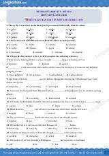 Đề số 4 - Đề kiểm tra giữa kì 2 - Tiếng Anh 8 mới